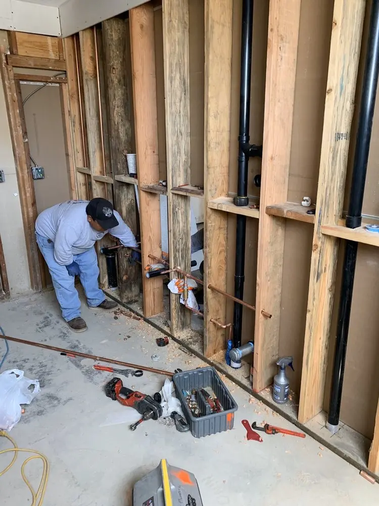 Commercial rough-in plumbing for Trenchless Sewer Repair in Lakewood